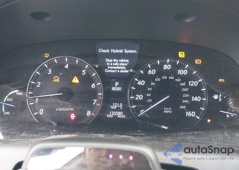 2009 Lexus Ls 600H from USA, damaged, VIN JTHDU46F195009863